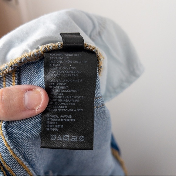 Urban Outfitters BDG Womens Size 26 Twig High Rise Skinny Jeans Light Wash Blue - Picture 11 of 12